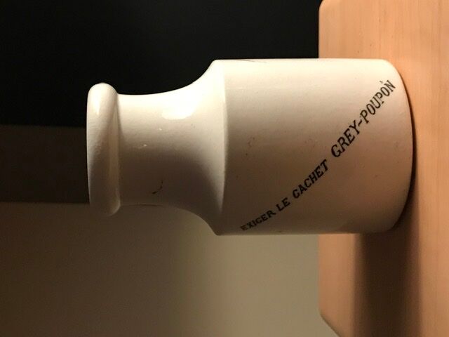 Grey Poupon Mustard Pot