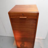 Vintage filing cabinet with roller shutter