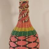 Bouteille en scoubidou
