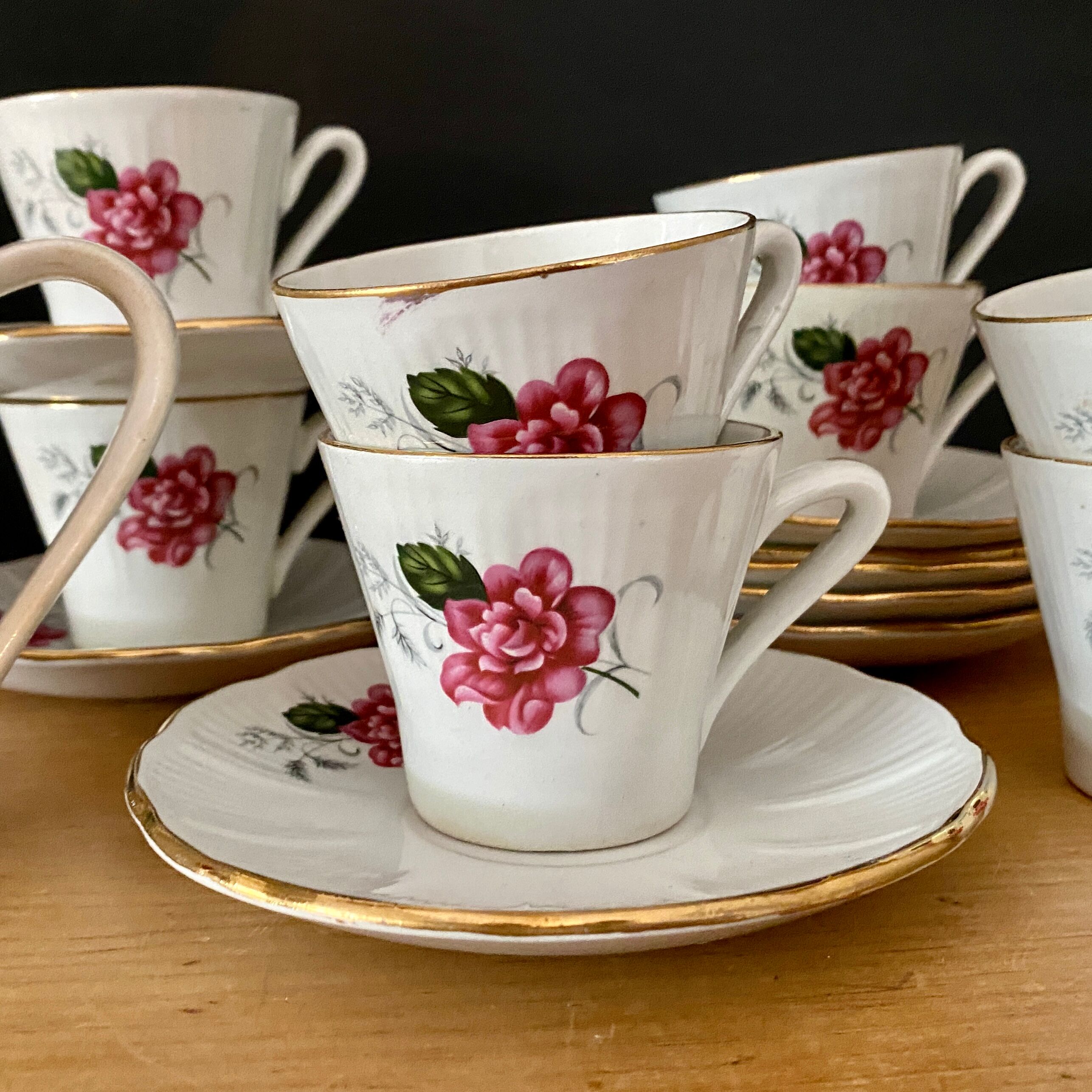 Vintage coffee service L'Amandinoise