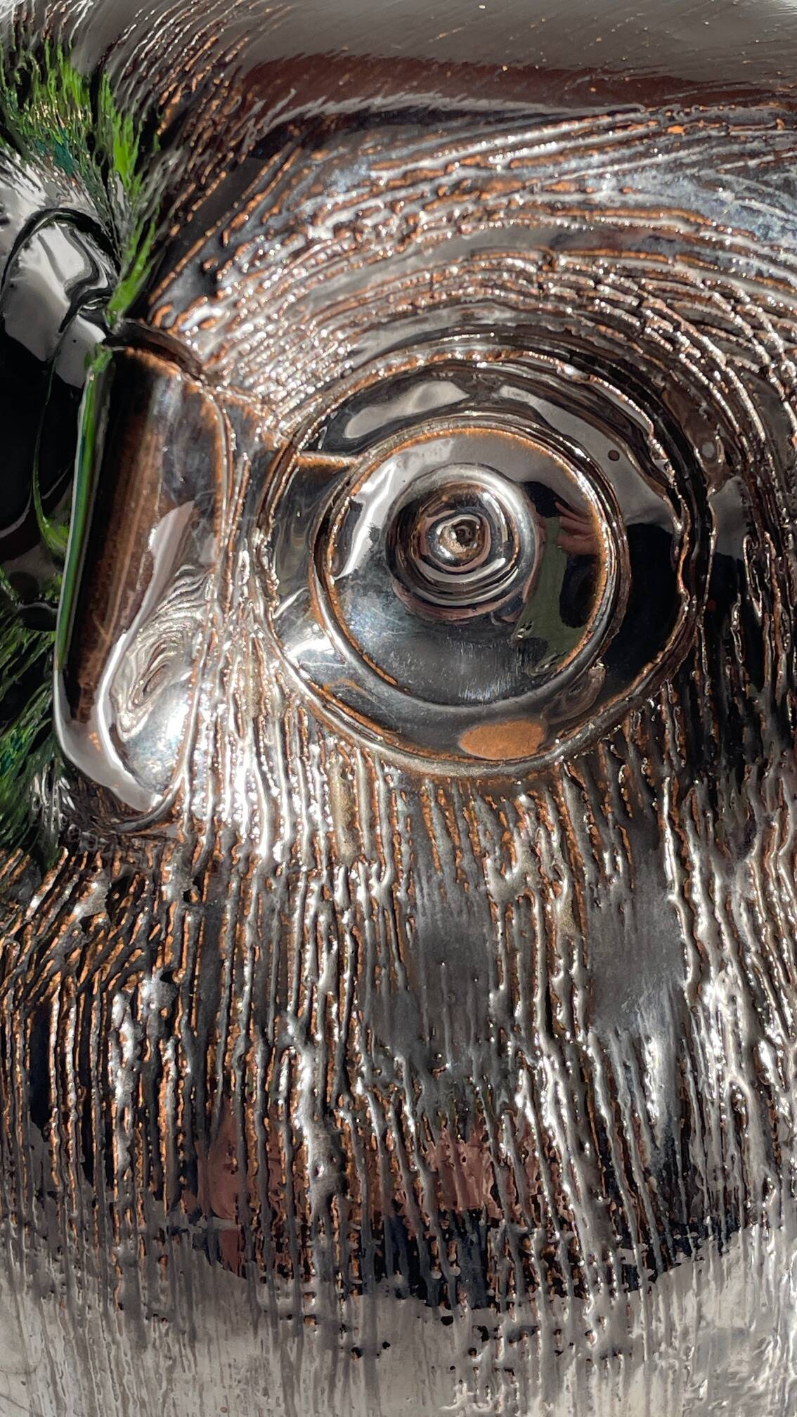 Owl Ceramic by Aldo LONDI