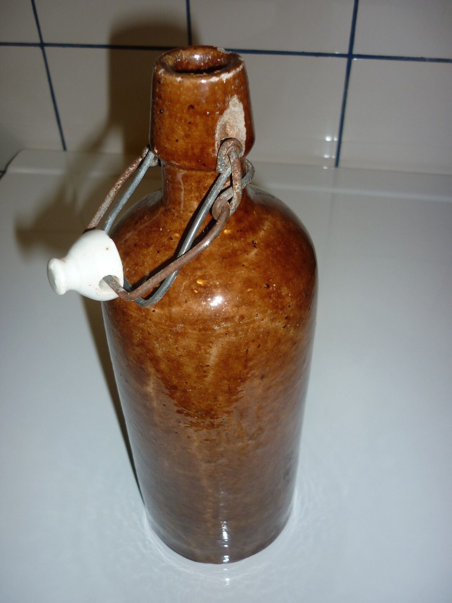 Bottle bottle sandstone mechanical cork