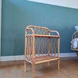 Rattan shelf