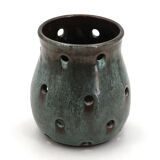 Ceramic pot for draining the cutlery of Jeanne and Norbert Pierlot