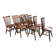 Suite de 10 chaises bistrot