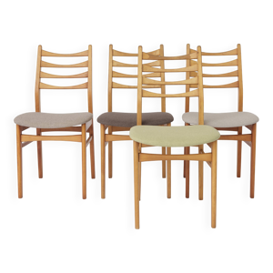 ensemble de 4 chaises - 1970