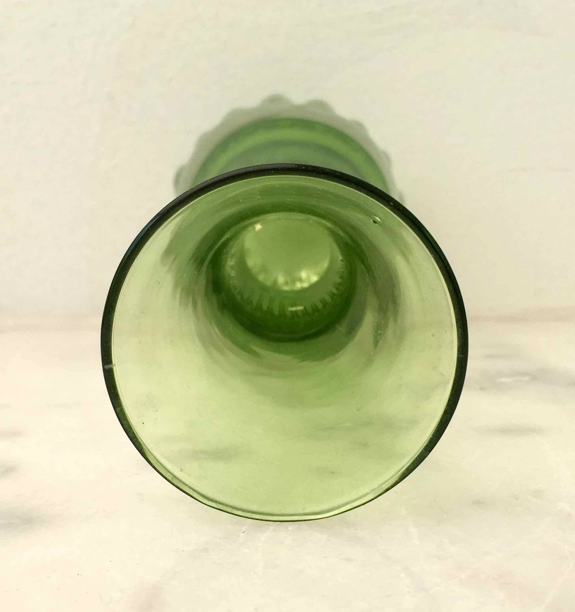 Blown glass vase