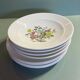 Set of 8 plates: Luneville K&G France "Chaillot de Vercor"