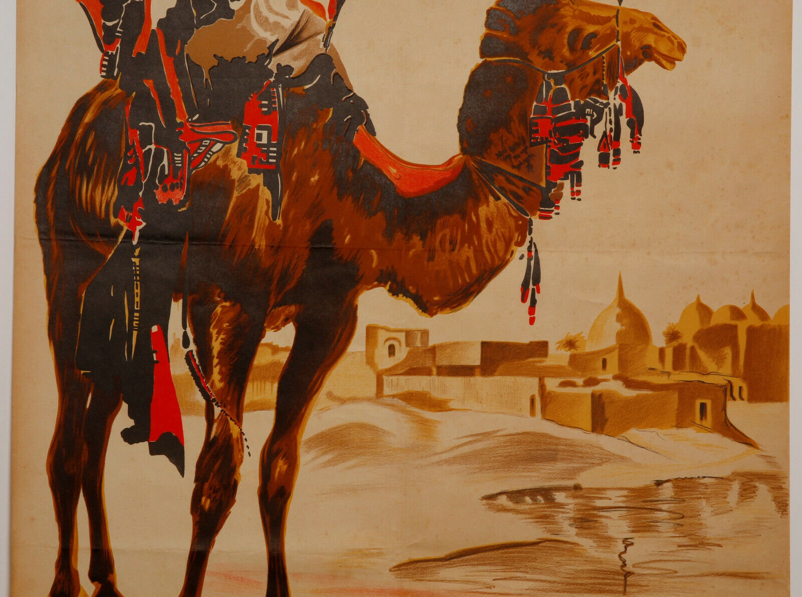 Poster by Roger Irriera "The Algerian South"