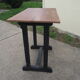 Craft old bistro table