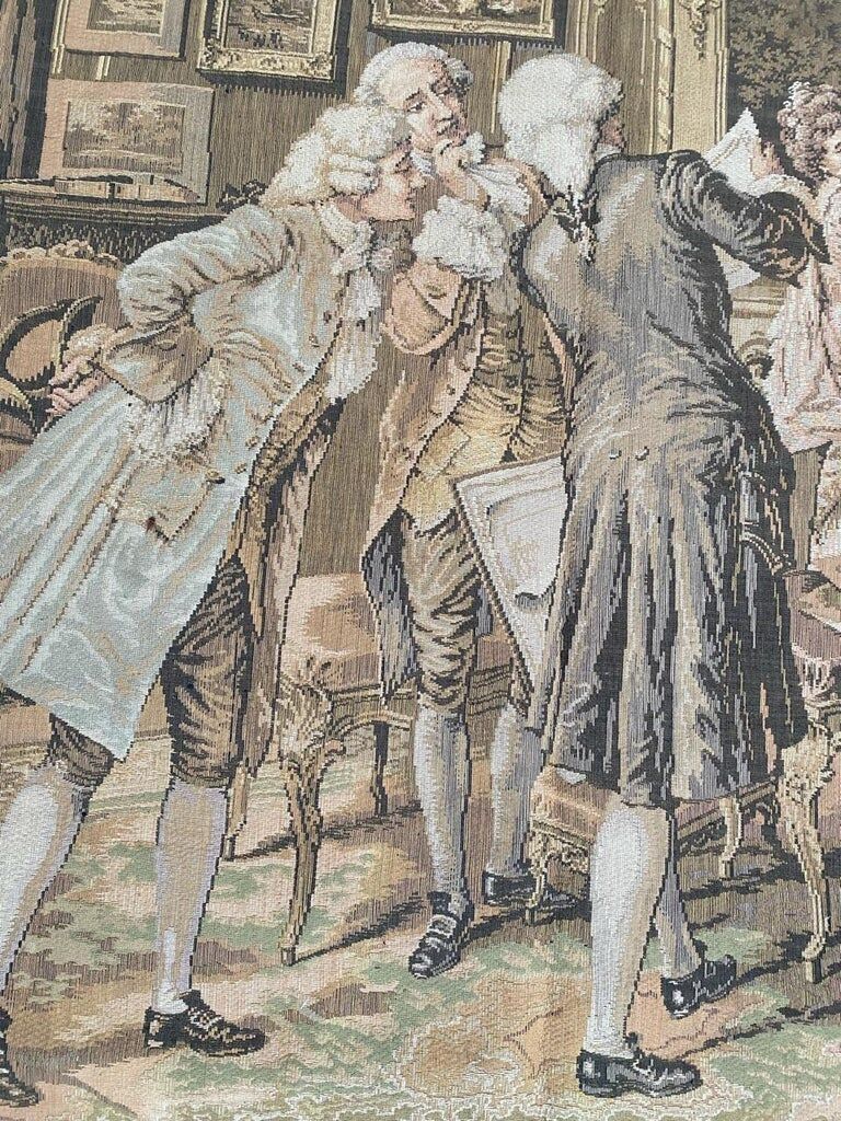 French tapestry of the late 19th century