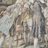 French tapestry of the late 19th century