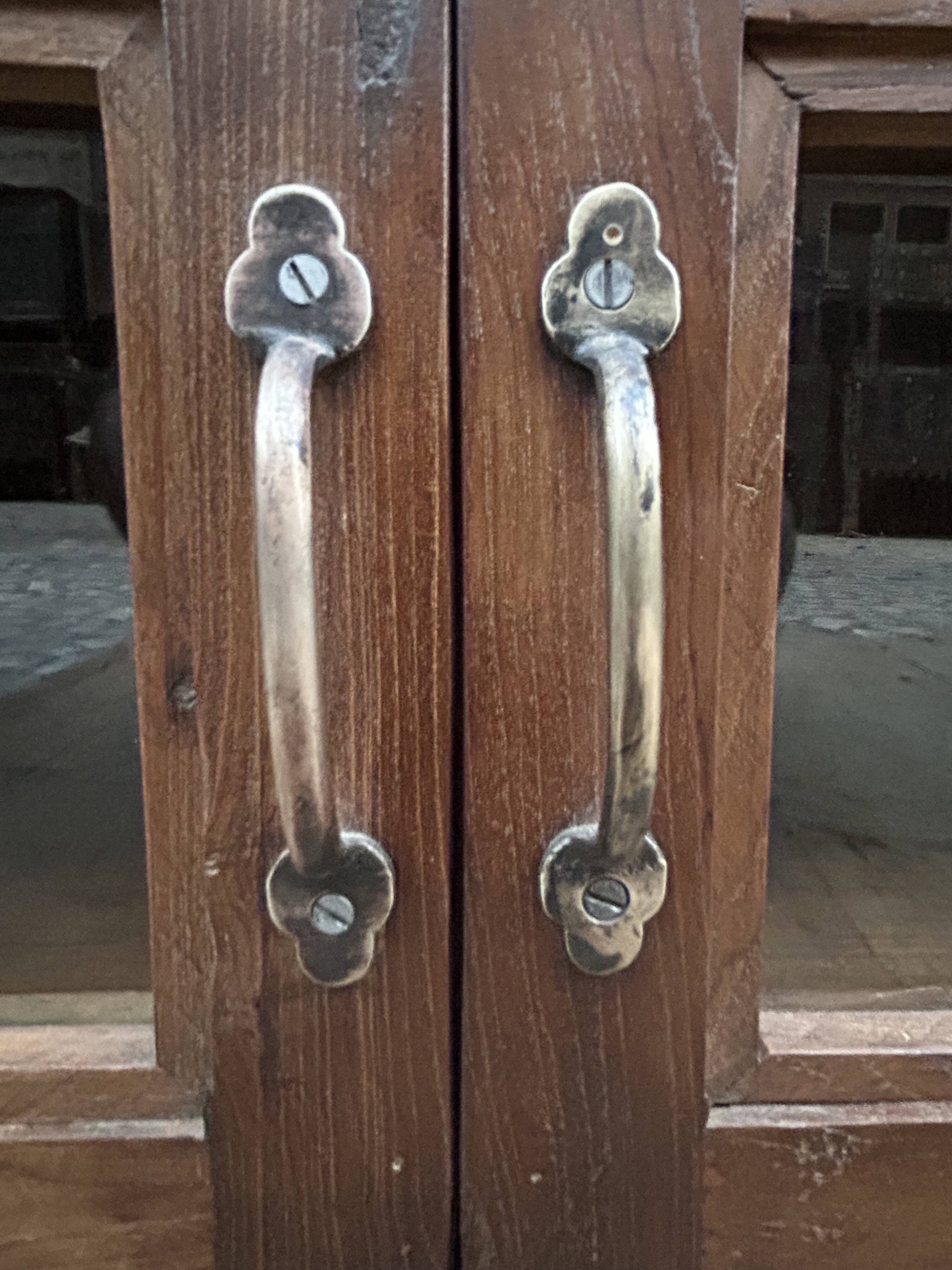 Buffet TV low unit in Burmese teak