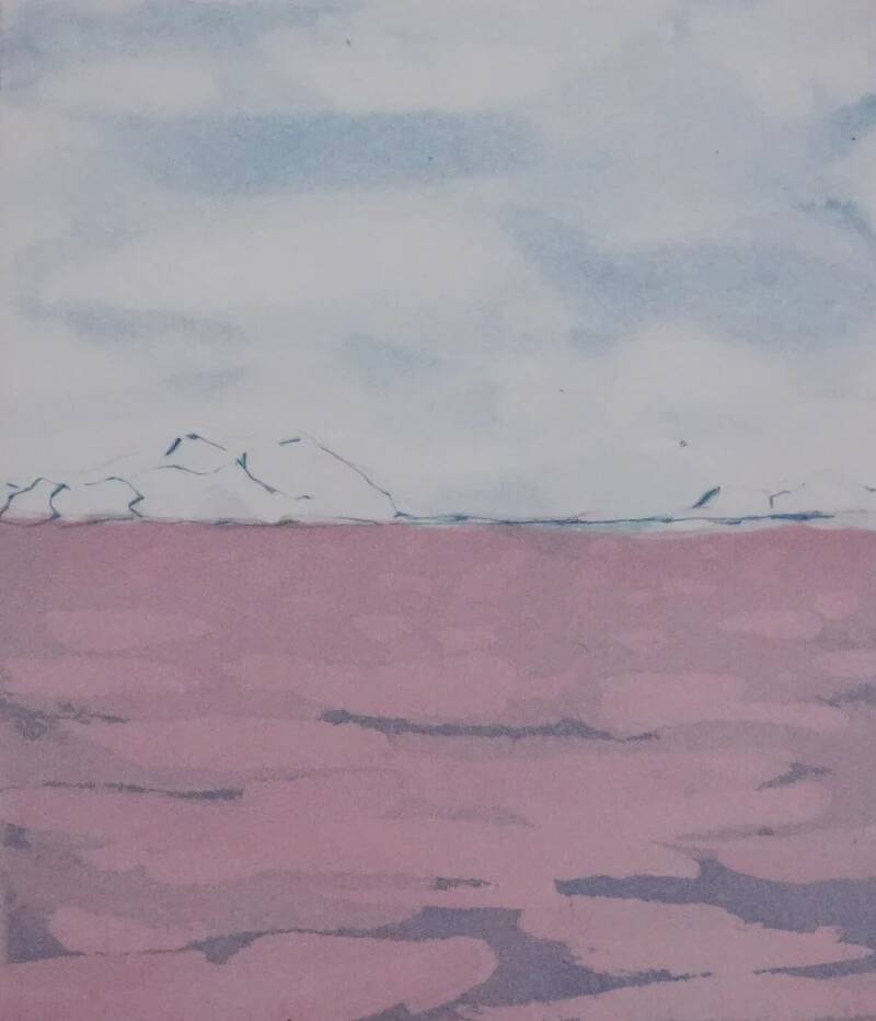 Matthieu Perramant: En route, original signed engraving