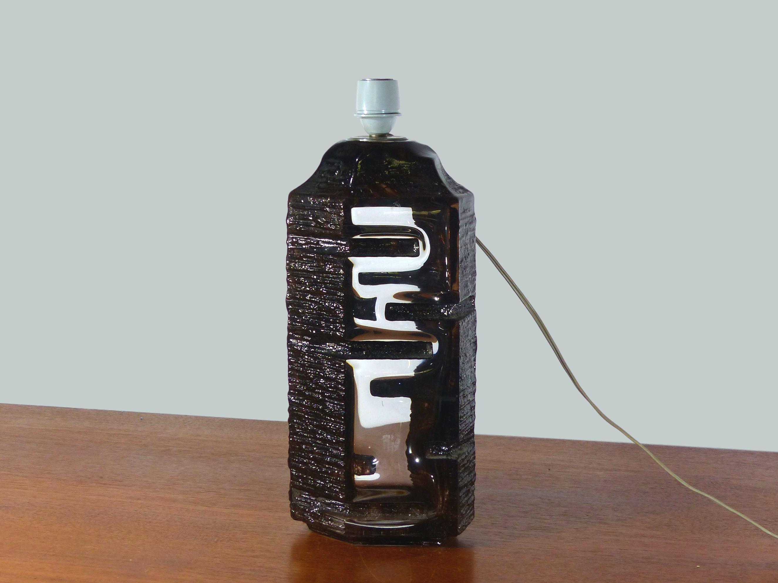 Crystal Daum Lamp by Cesar 1970