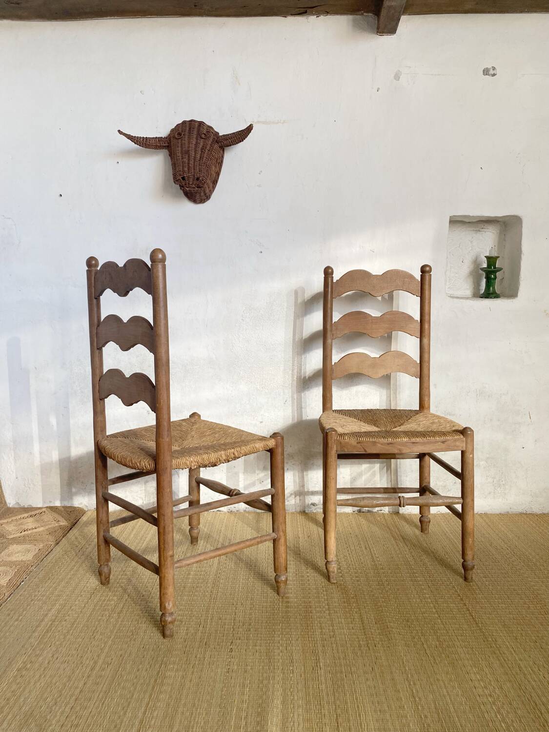 Pair of Provencal chairs