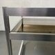 Aluminum and Glass Desk