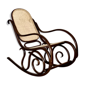 Rocking-chair vintage Jakob et Josef Kohn