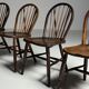Set of 4 Windsor dining chairs