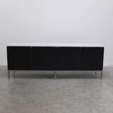 Enfilade noir et marbre par Florence Knoll pour Knoll, 1961