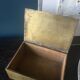 Wooden and brass box, 1950s