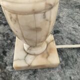 Pair of marble lamp bases from the 1950s.