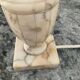 Pair of marble lamp bases from the 1950s.