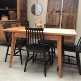 Old oak bistro table