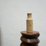 Vintage beige sandstone vase