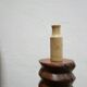 Vintage beige sandstone vase