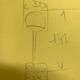 Tibor Hazi floor lamp 1970