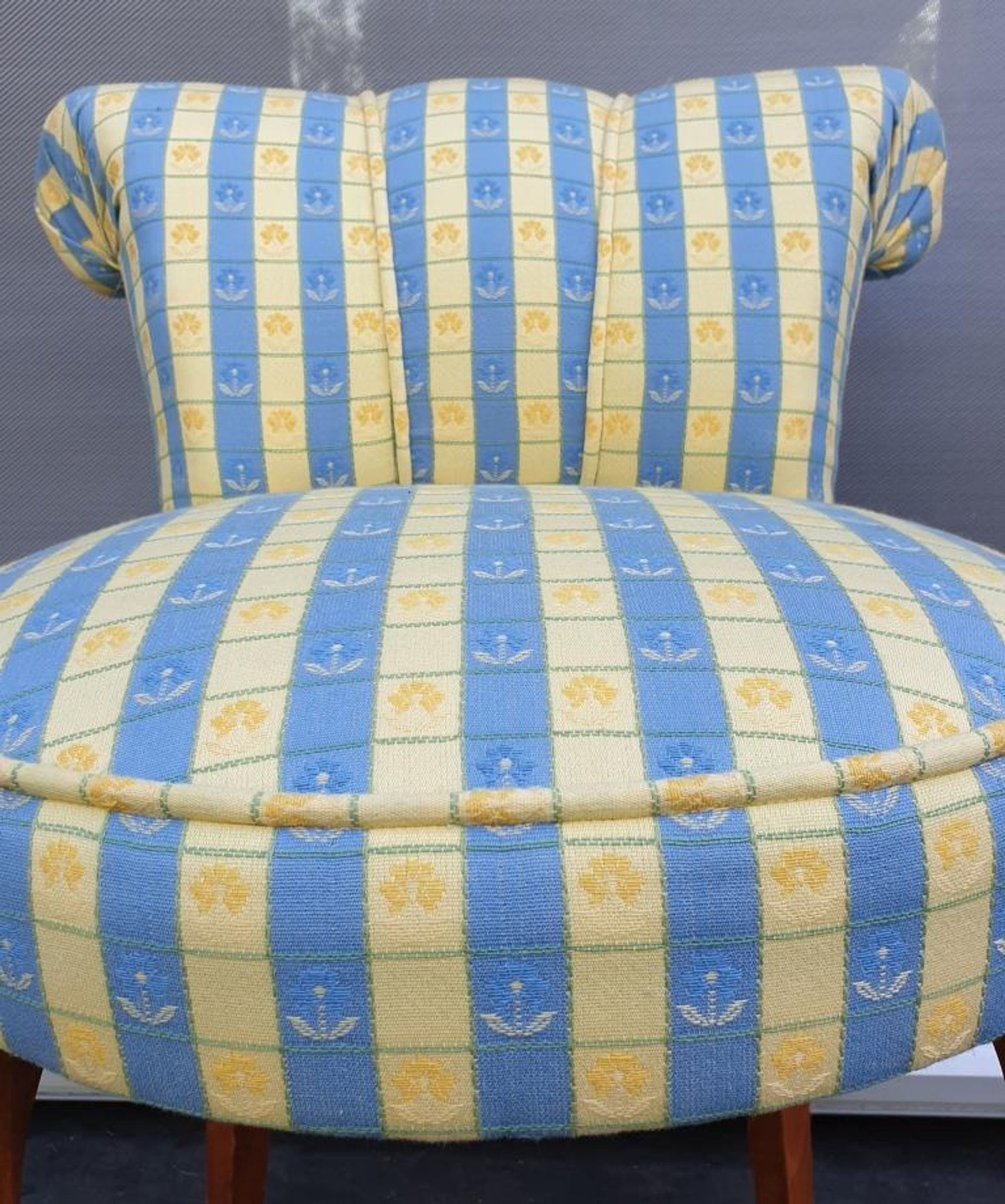 Chaise tapissier de coiffeuse de chambre 1940