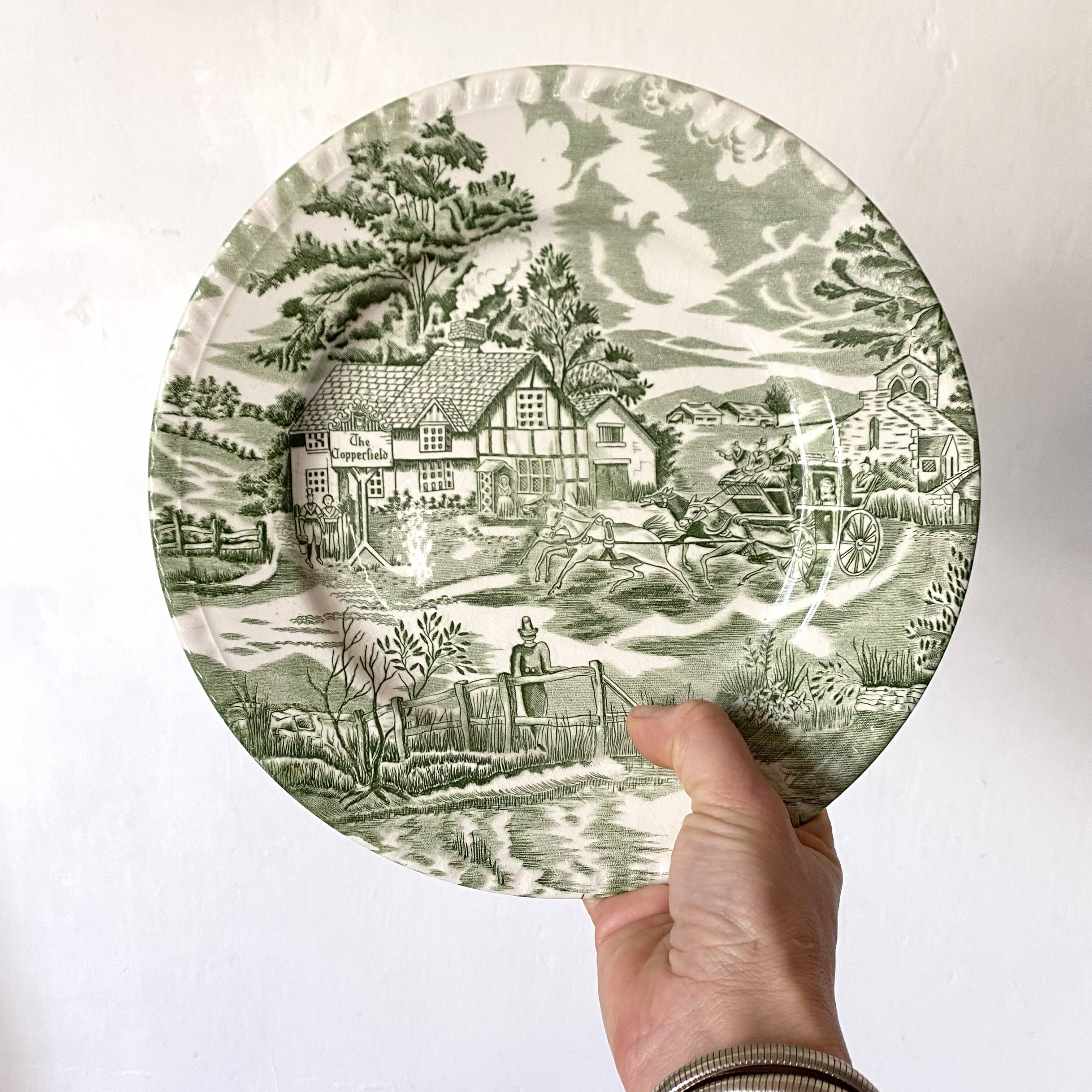 Luneville English Style Dinner Plate