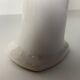 Vase main en faïence blanche
