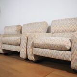 Missoni armchairs, 1970s, set of 3