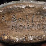 Ceramic lamp by Richard Bouhl, 1980s