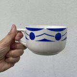 Duo de grandes tasses anciennes digoin