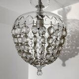 50s crystal hot air balloon ceiling light