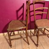Paire de chaises art nouveau