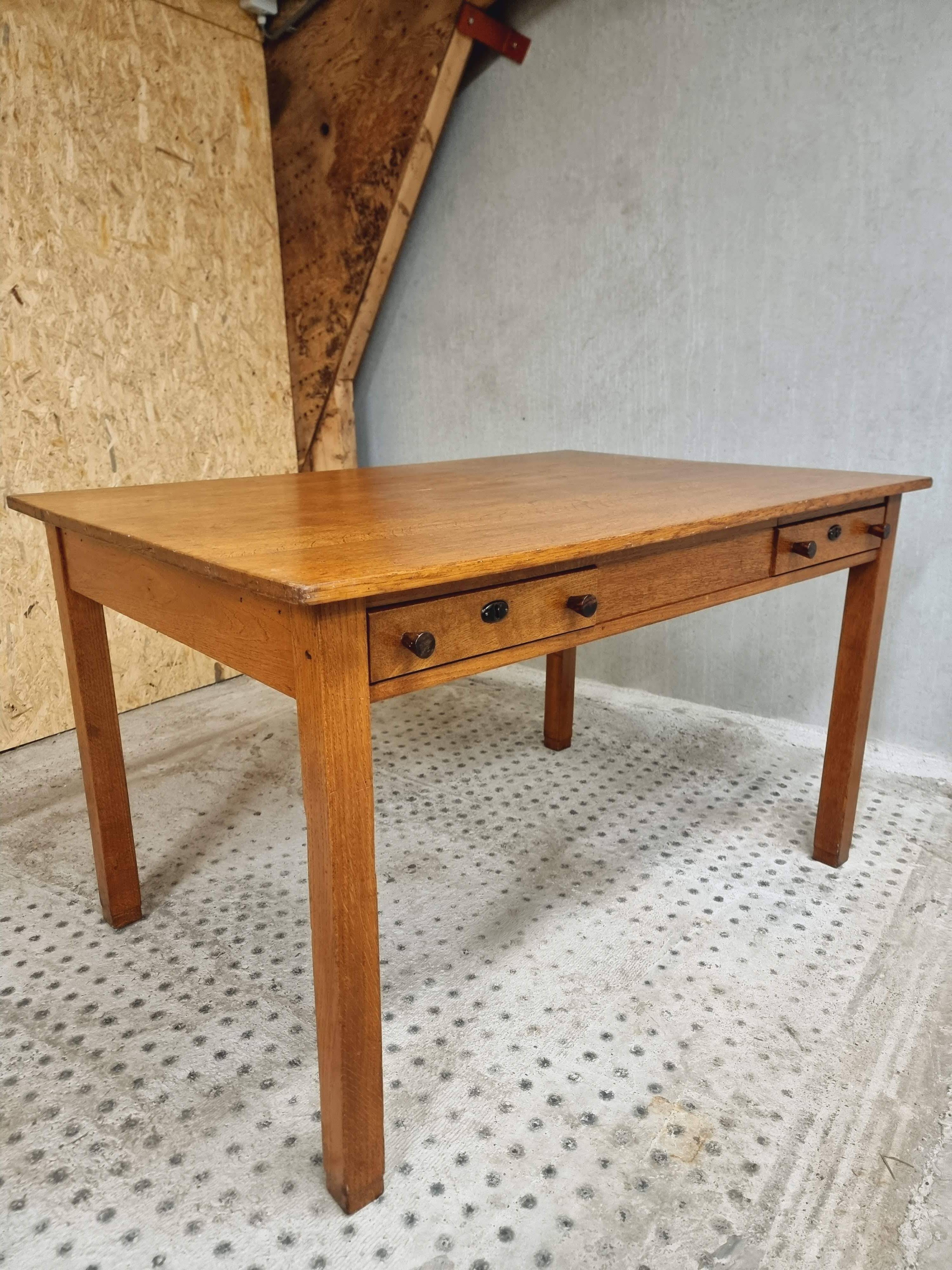 Antique table dining table Hague School oak