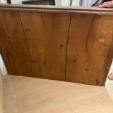 Empire style triptych mirror in gilded wood