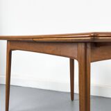 Teak Extendable Dining Table by Svend Aage Madsen for K. Knudsen & Son, 196