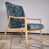 Set of 4 armchairs designed by J. Jiroutek, TON Czechoslovakia, 1960s