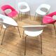 Set of 4 Taty dining room chairs, Castellani