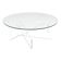 Table basse graphique en lucite et verre, Italie 1970