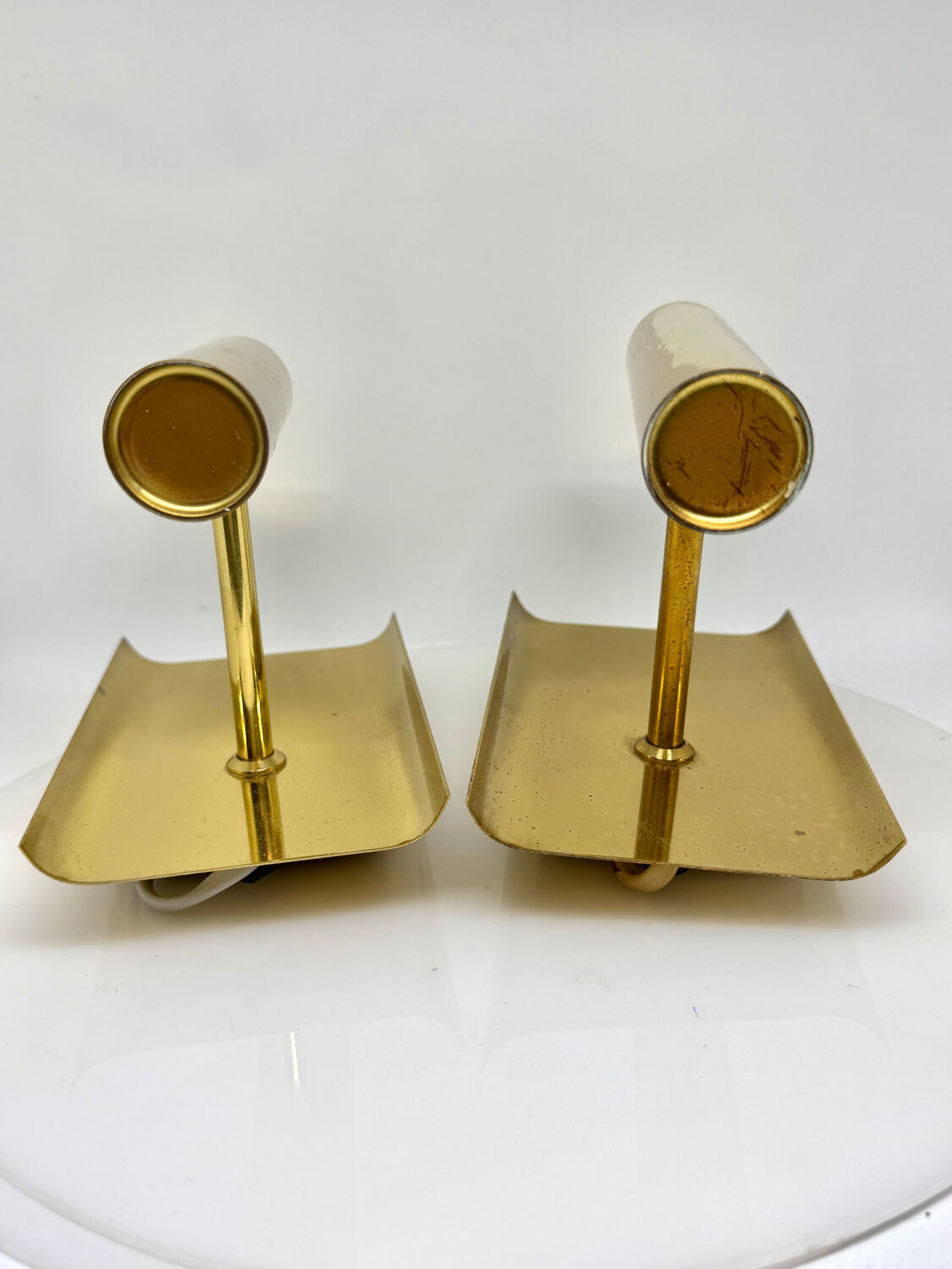 Pair Of Scandinavian Minimalist Vintage wall lamps