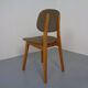 Set of Beech Chair & Stool, 1960s