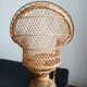 Fauteuil rotin poupée