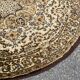 Round Persian wool rug 140cm