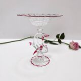 Renaissance style Murano Glass Cake Stand by La Murrina, Italy